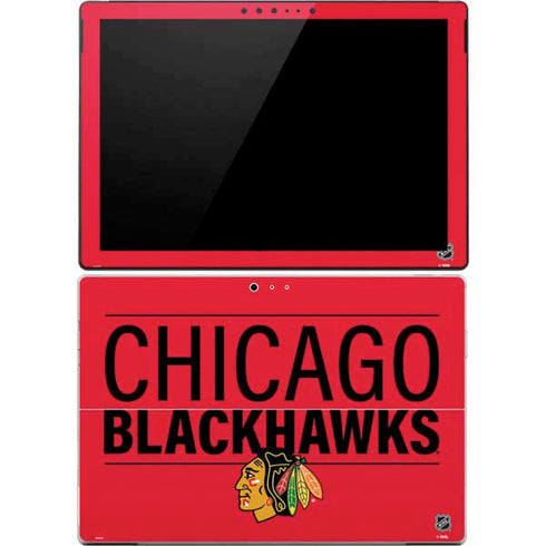 NHL Chicago Blackhawks Lineup Surface Pro 4 Skin